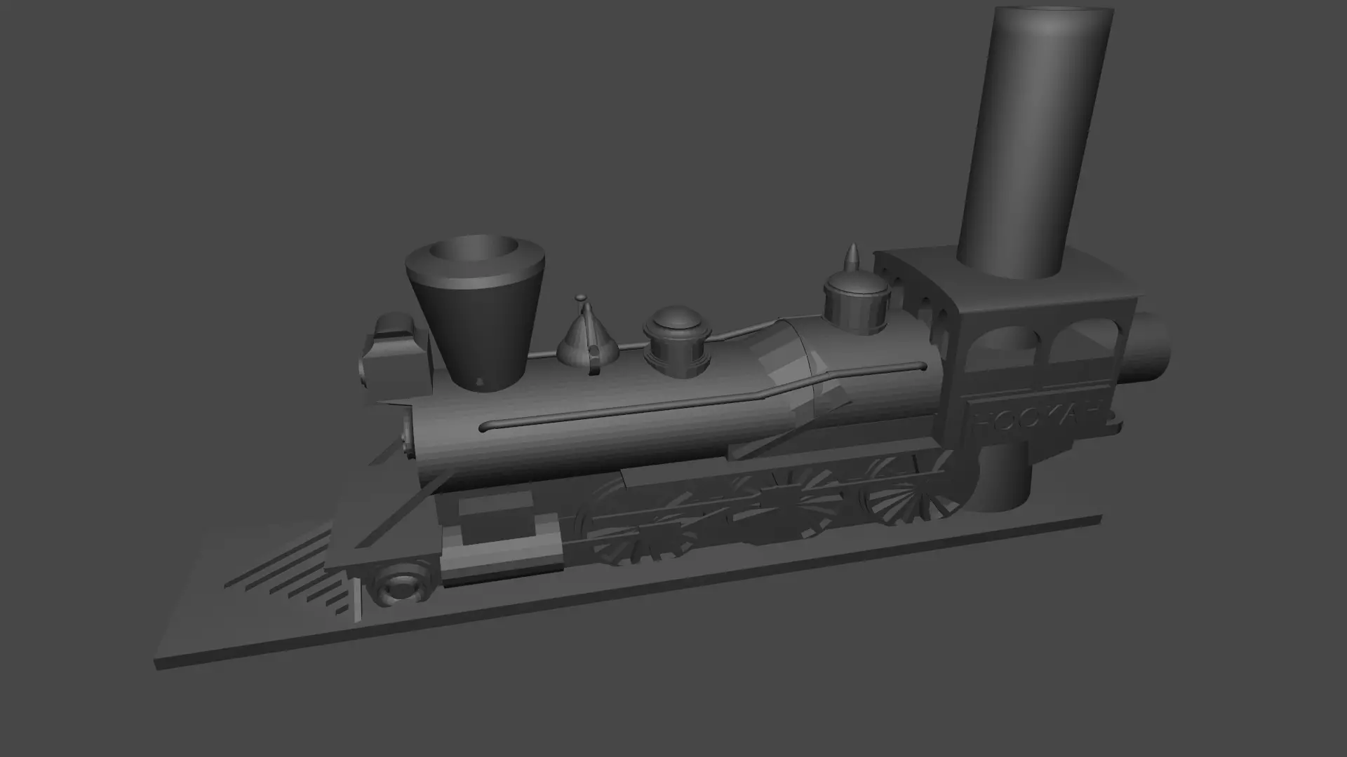 Train Hookah Mouth tips 3D print model_0