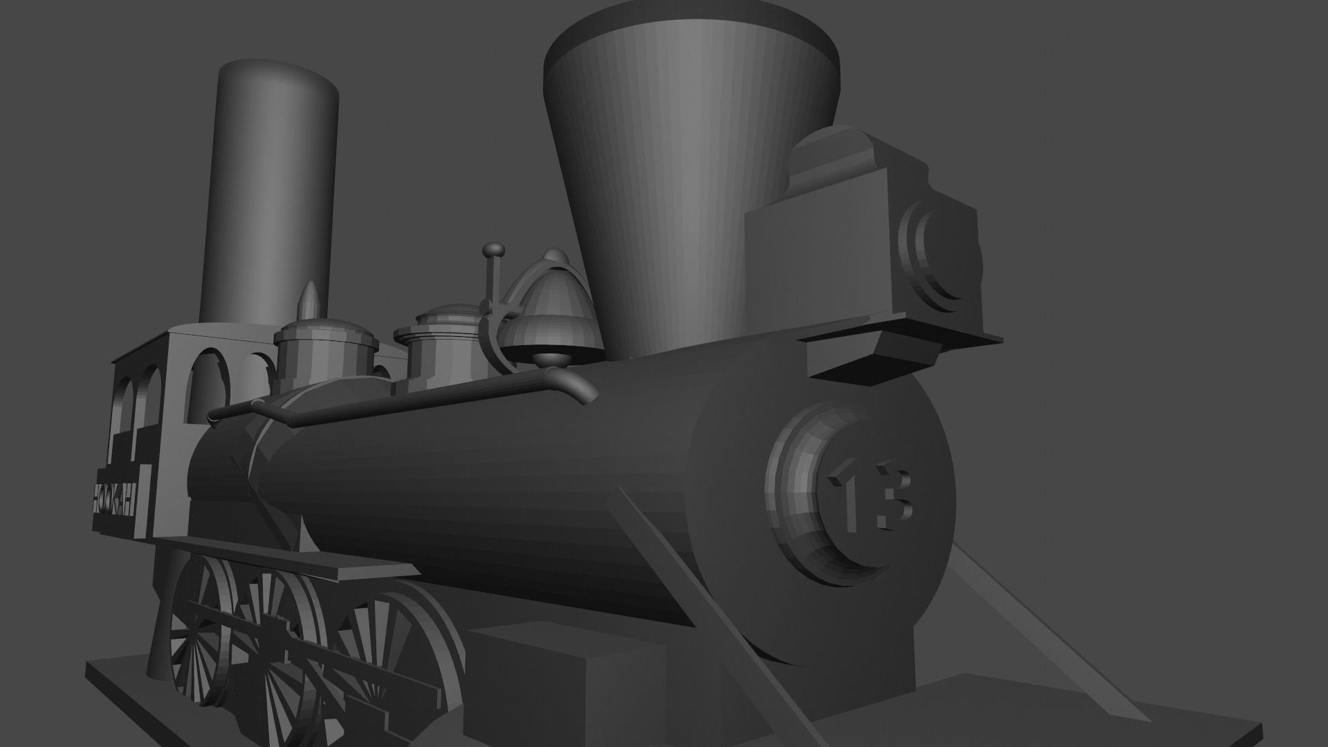 Train Hookah Mouth tips 3D print model_6