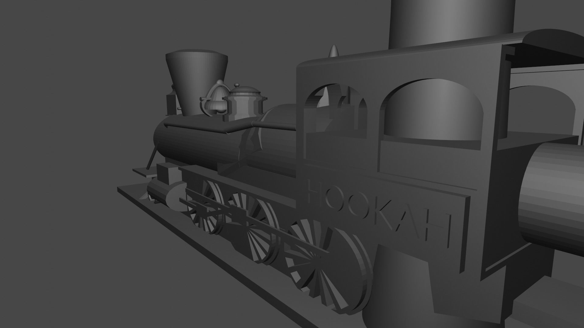 Train Hookah Mouth tips 3D print model_5