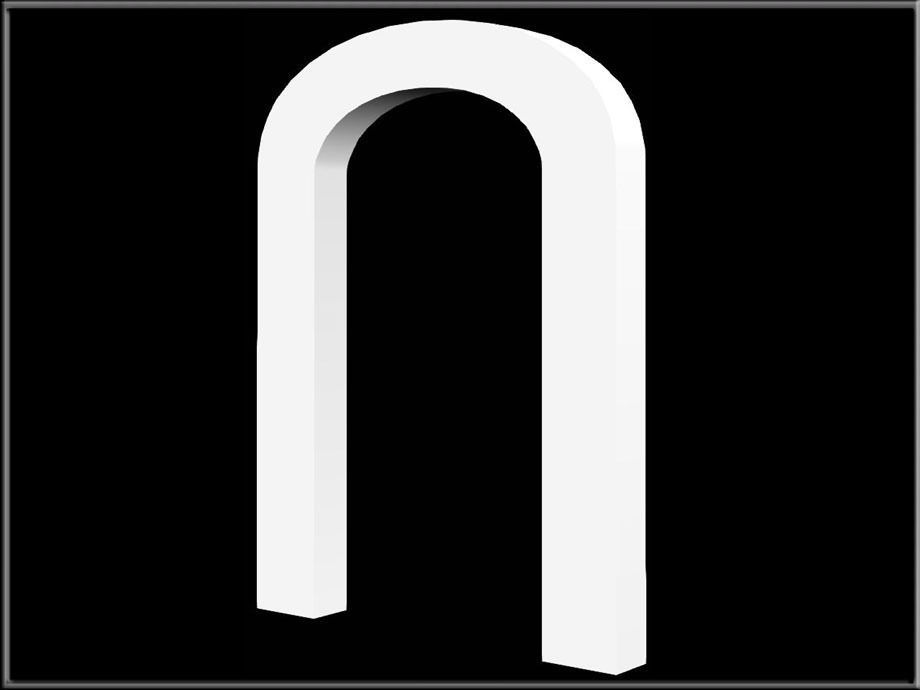 Segmental Arch 02 Low-poly 3D model_1