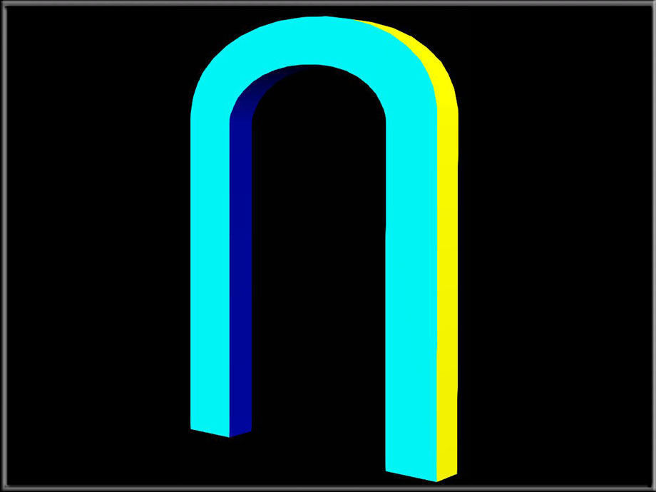 Segmental Arch 02 Low-poly 3D model_3