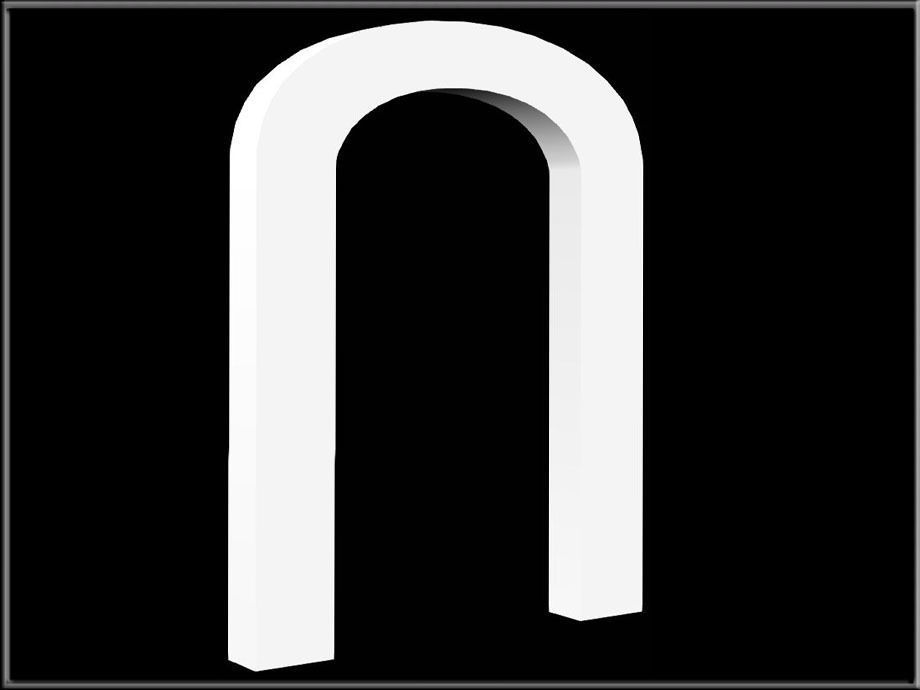 Segmental Arch 02 Low-poly 3D model_2