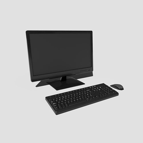 Desktop PC 3D model