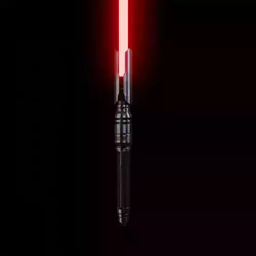 Cal Kestis lightsaber 4K textures  Low-poly 3D model