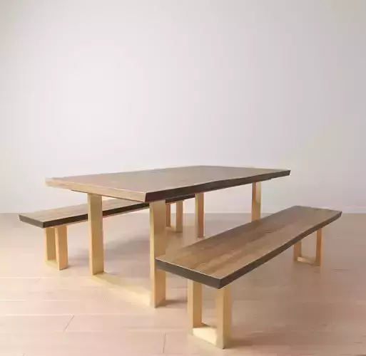 Live Edge Wood Table 