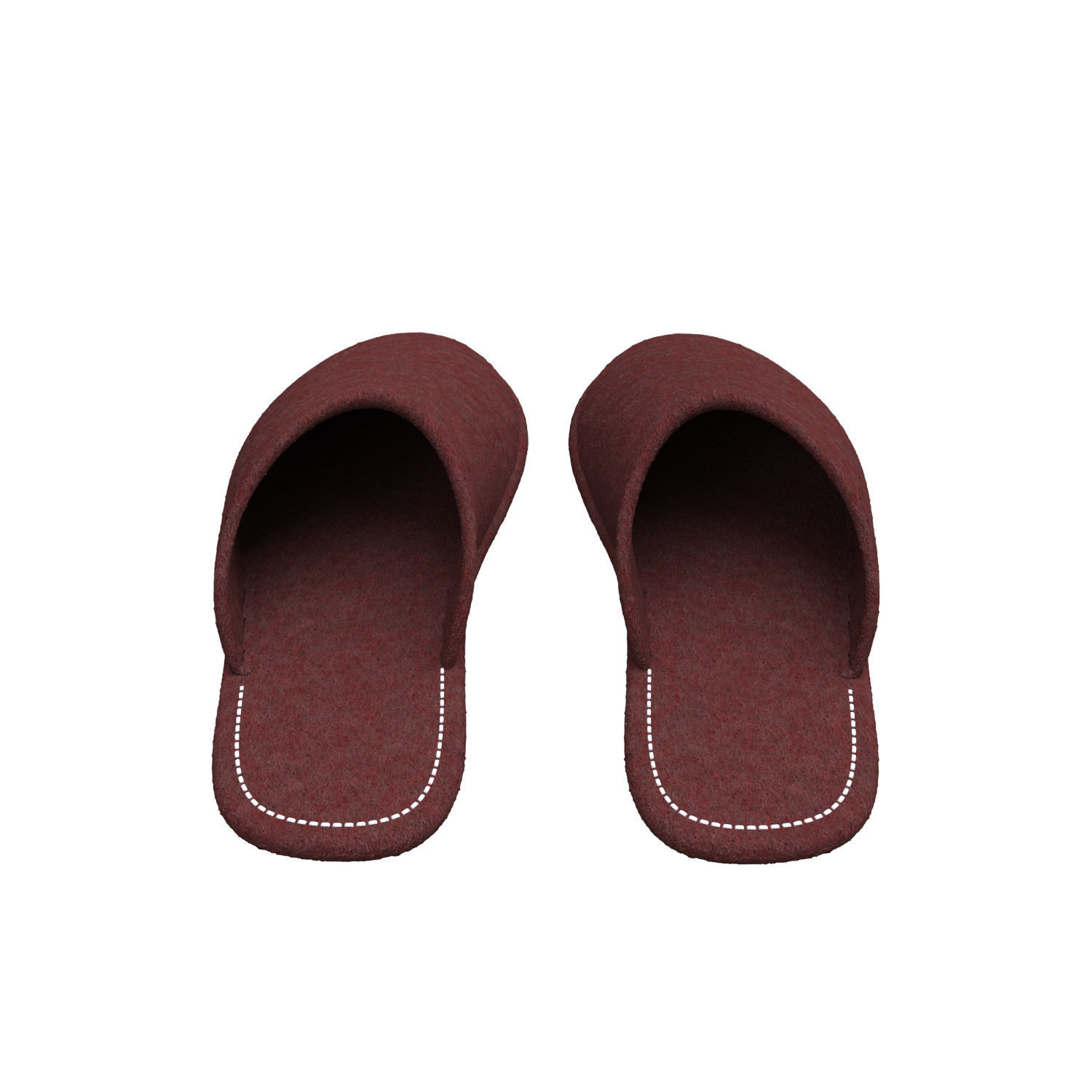 slippers home 3D model_10