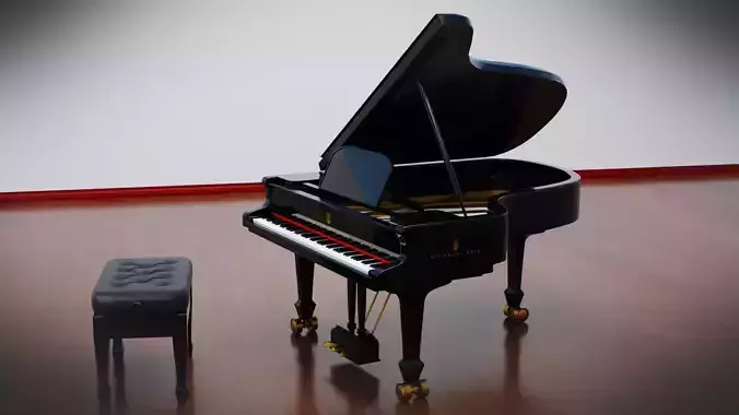 Steinway Piano Grand Piano  3D model