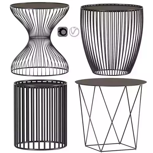 Side Table Set And Coffee Table