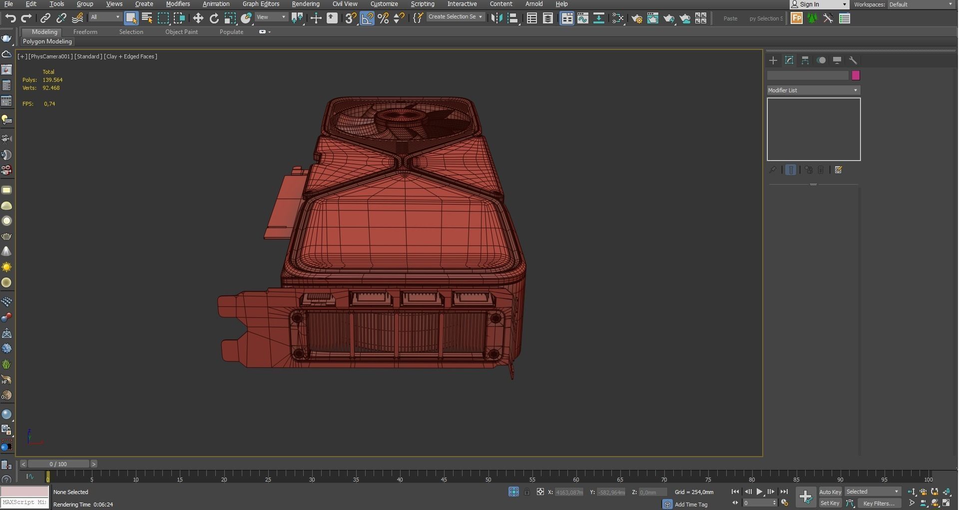 NVIDIA GEFORCE RTX 3080 Low-poly 3D model_14
