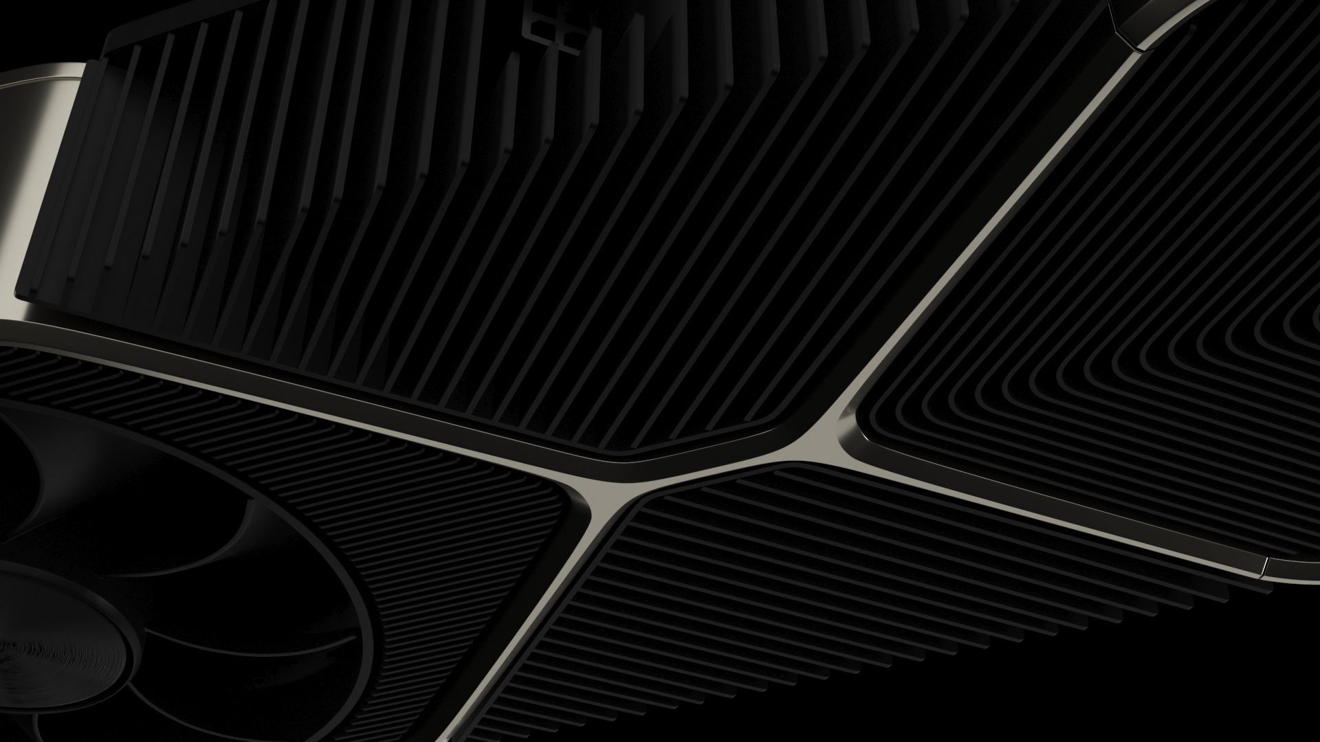 NVIDIA GEFORCE RTX 3080 Low-poly 3D model_4