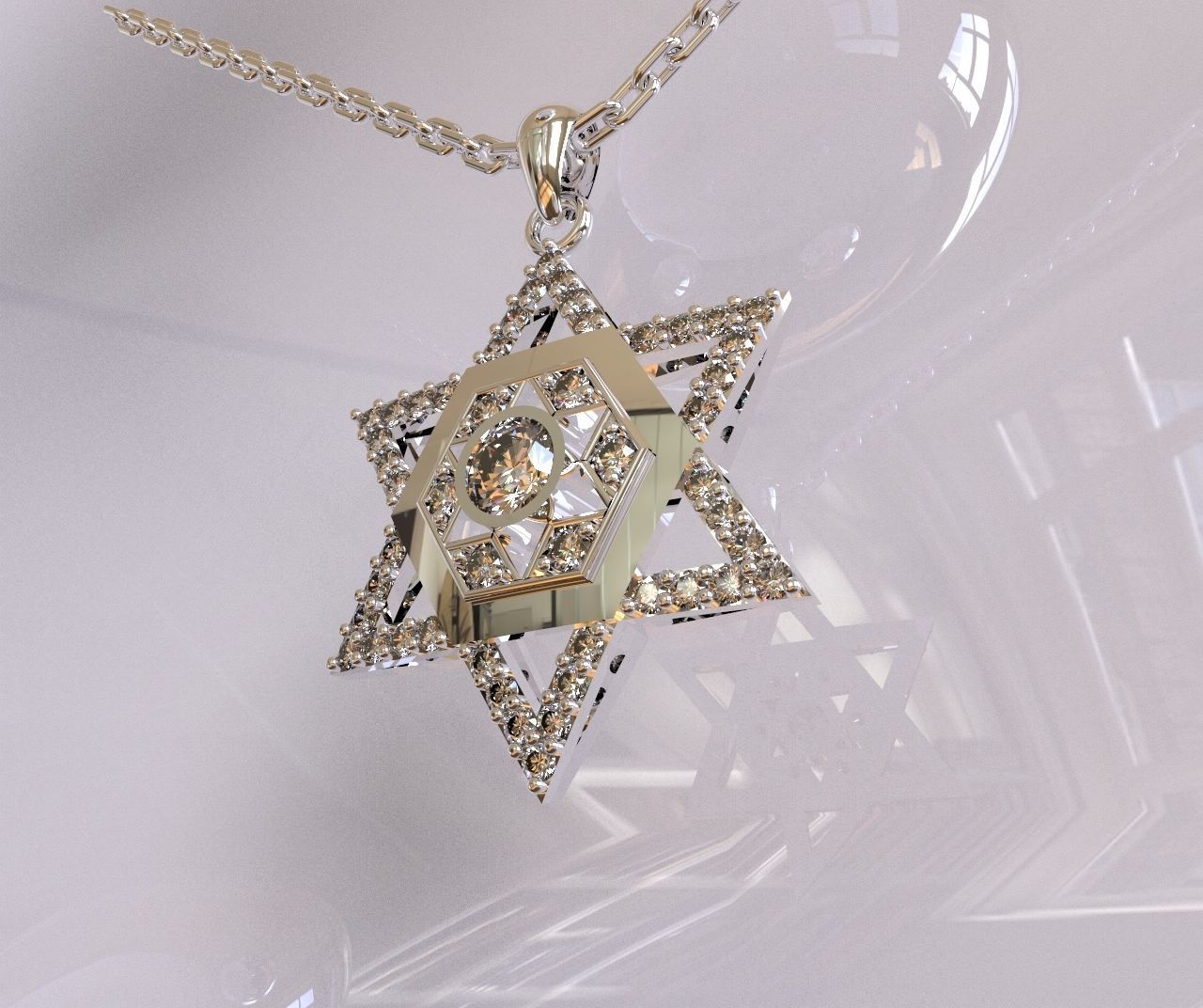 Davis Star 3D model_6