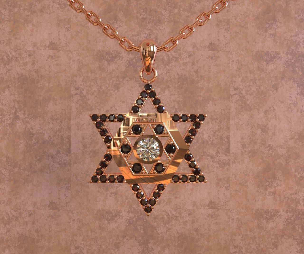 Davis Star 3D model_5