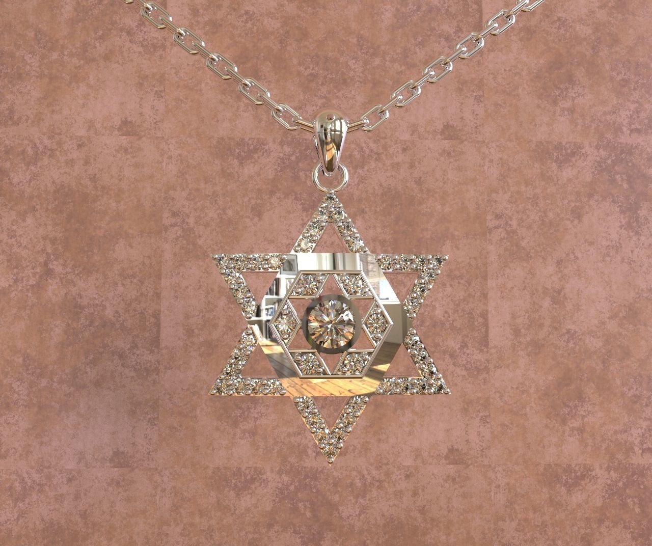 Davis Star 3D model_1