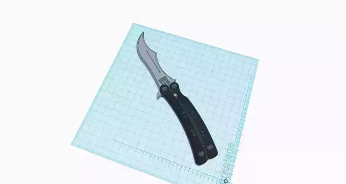 Minimalist Butterfly Knife  