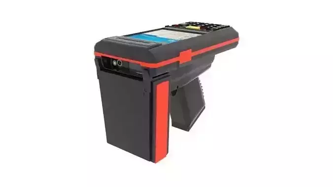 Hand held RFID AB reader 3D model