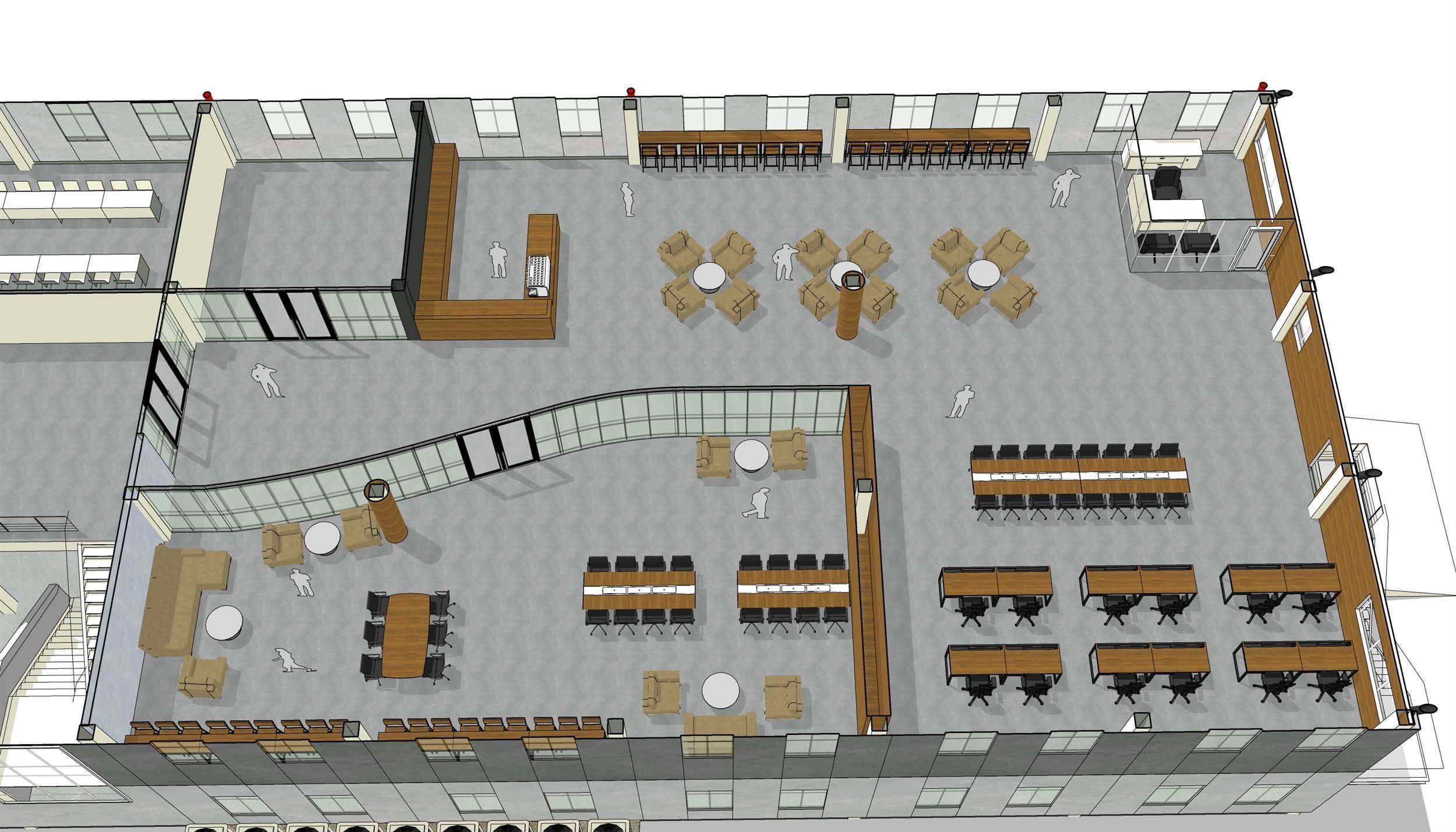 Laboratory building with precast wall 3D model_6