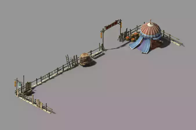 Ranch-Tibetan Incense Museum-Fence