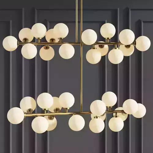 Suspension light The Mimosa Pendant 16 Plafonds by Atelier Areti 3D model