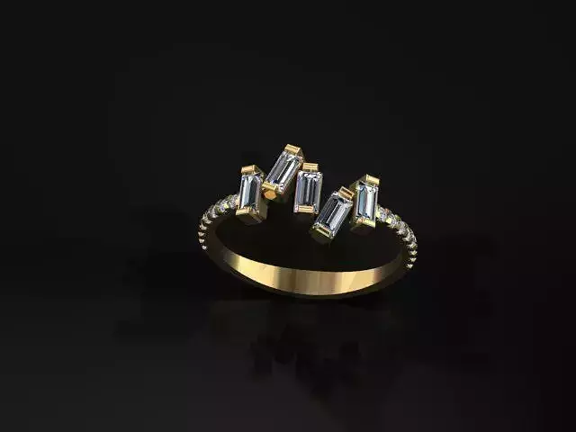 baguette ring