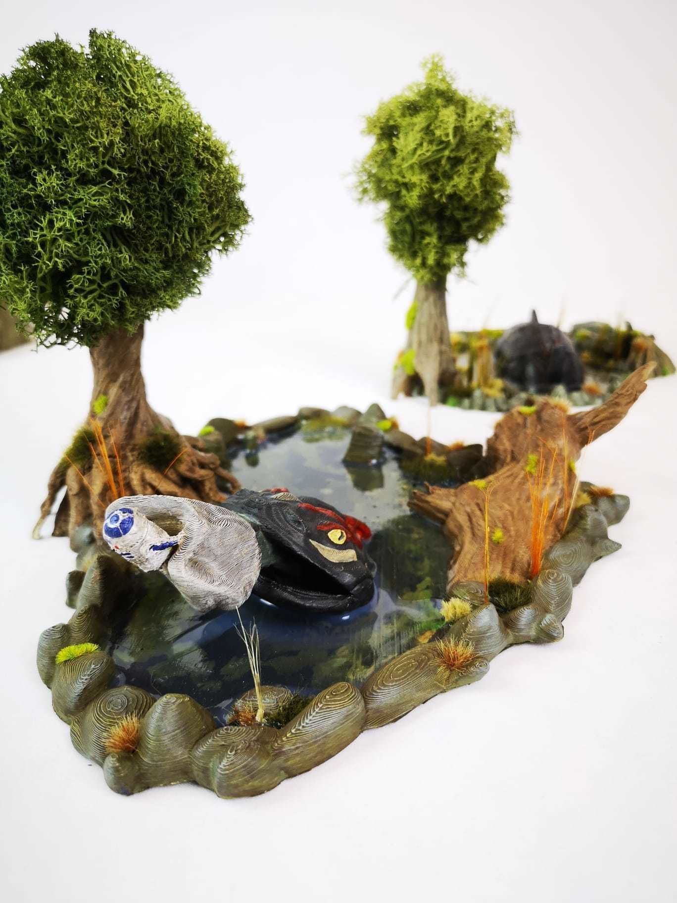 30STL Swamp Skirmish Set 3d printable Legion wargaming terrain  Free 3D print model_30