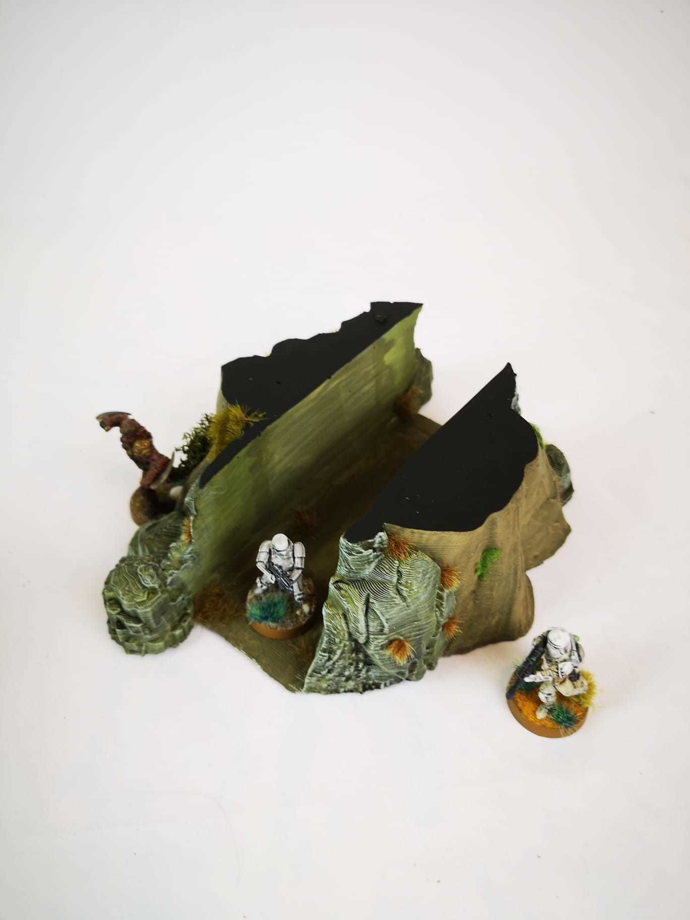 30STL Swamp Skirmish Set 3d printable Legion wargaming terrain  Free 3D print model_45