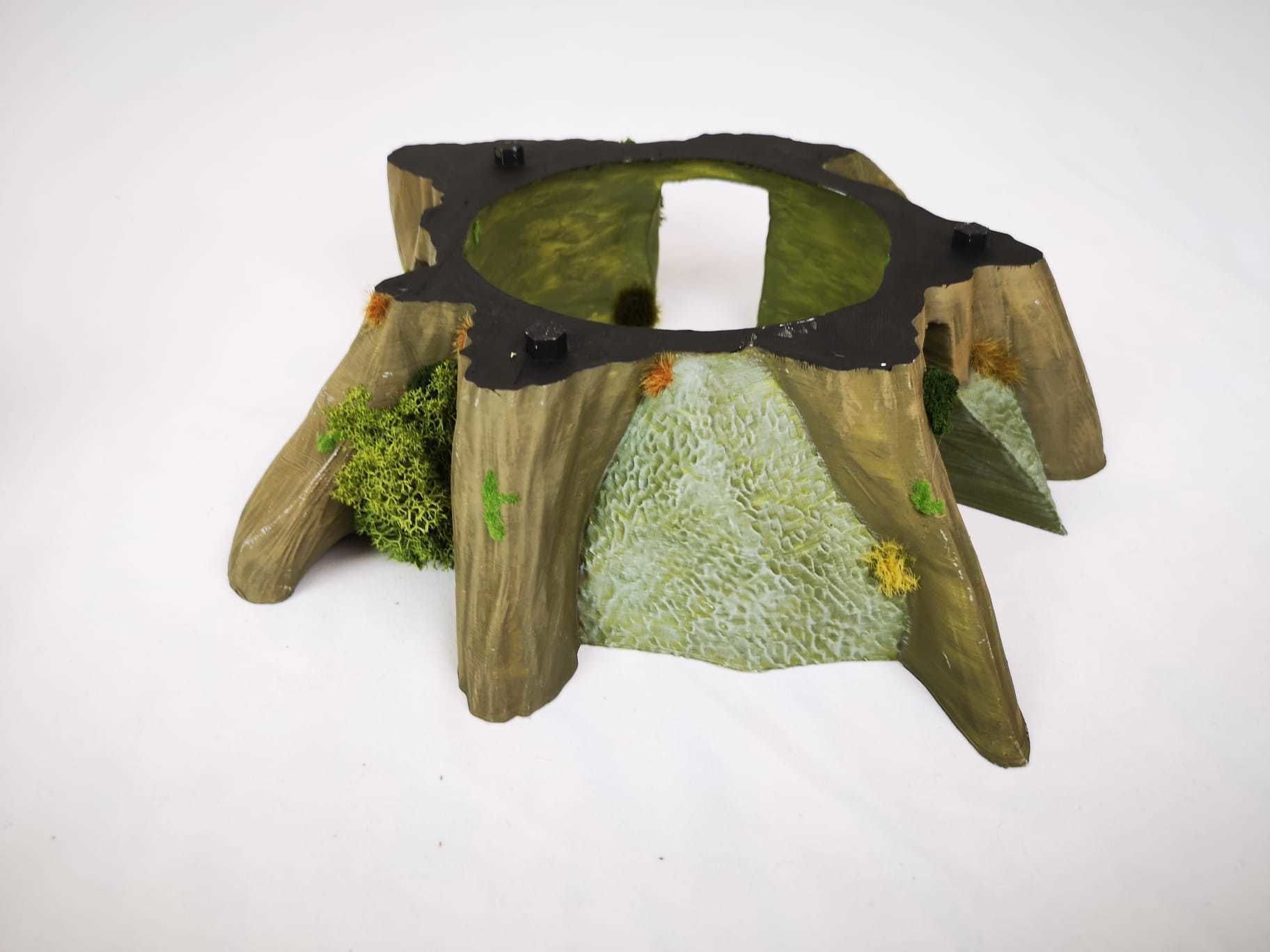 30STL Swamp Skirmish Set 3d printable Legion wargaming terrain  Free 3D print model_19