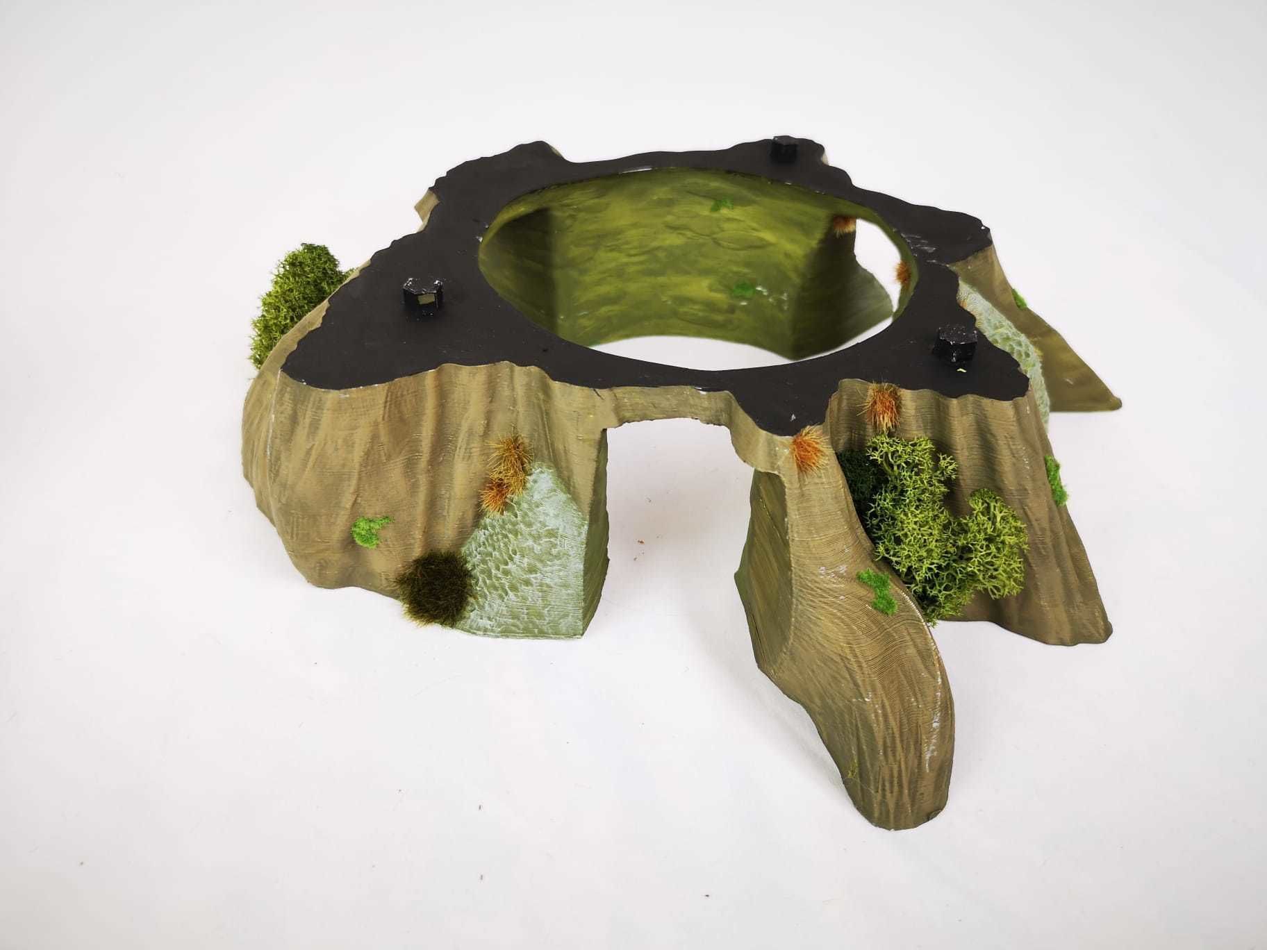 30STL Swamp Skirmish Set 3d printable Legion wargaming terrain  Free 3D print model_12