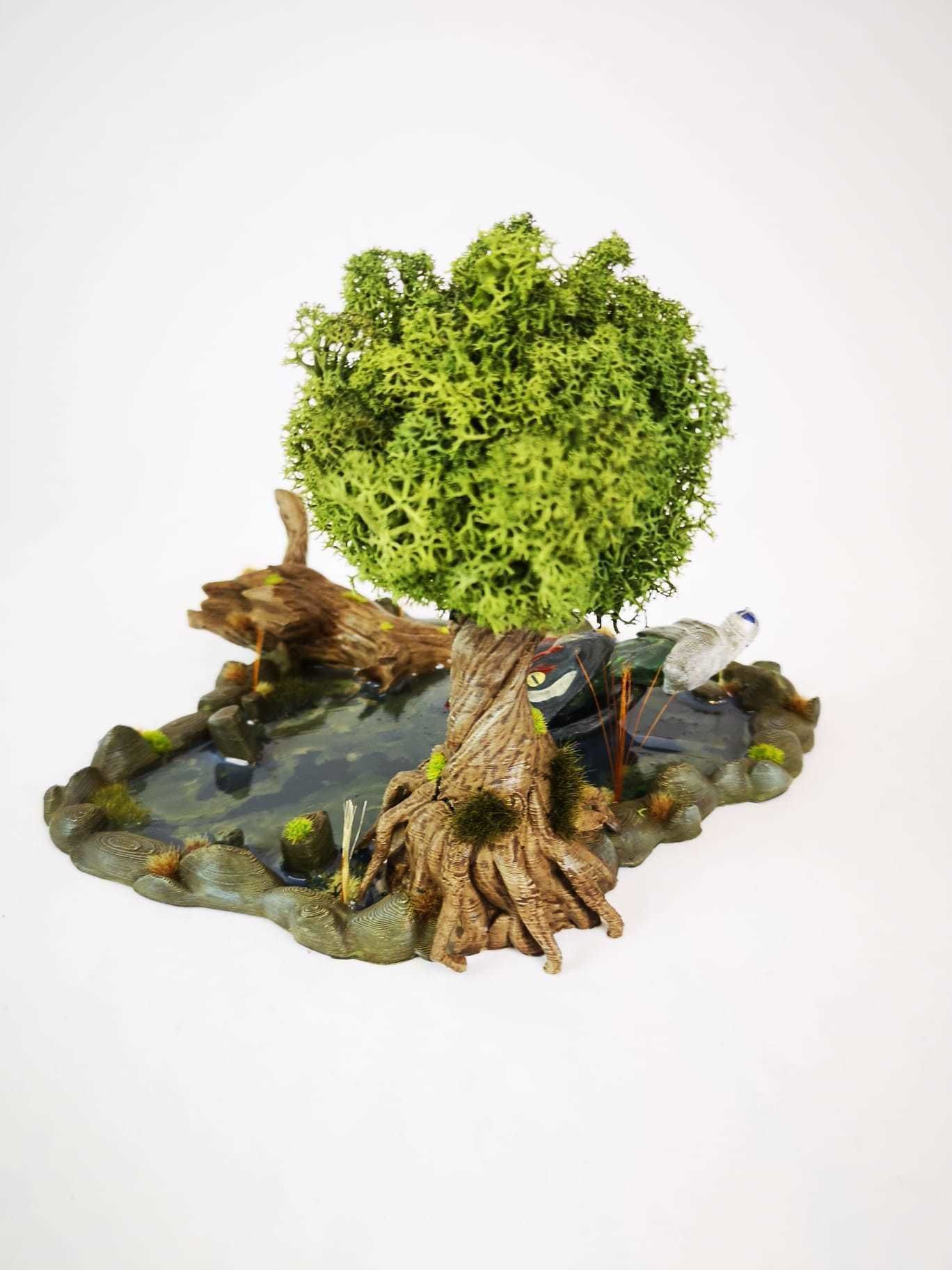 30STL Swamp Skirmish Set 3d printable Legion wargaming terrain  Free 3D print model_33