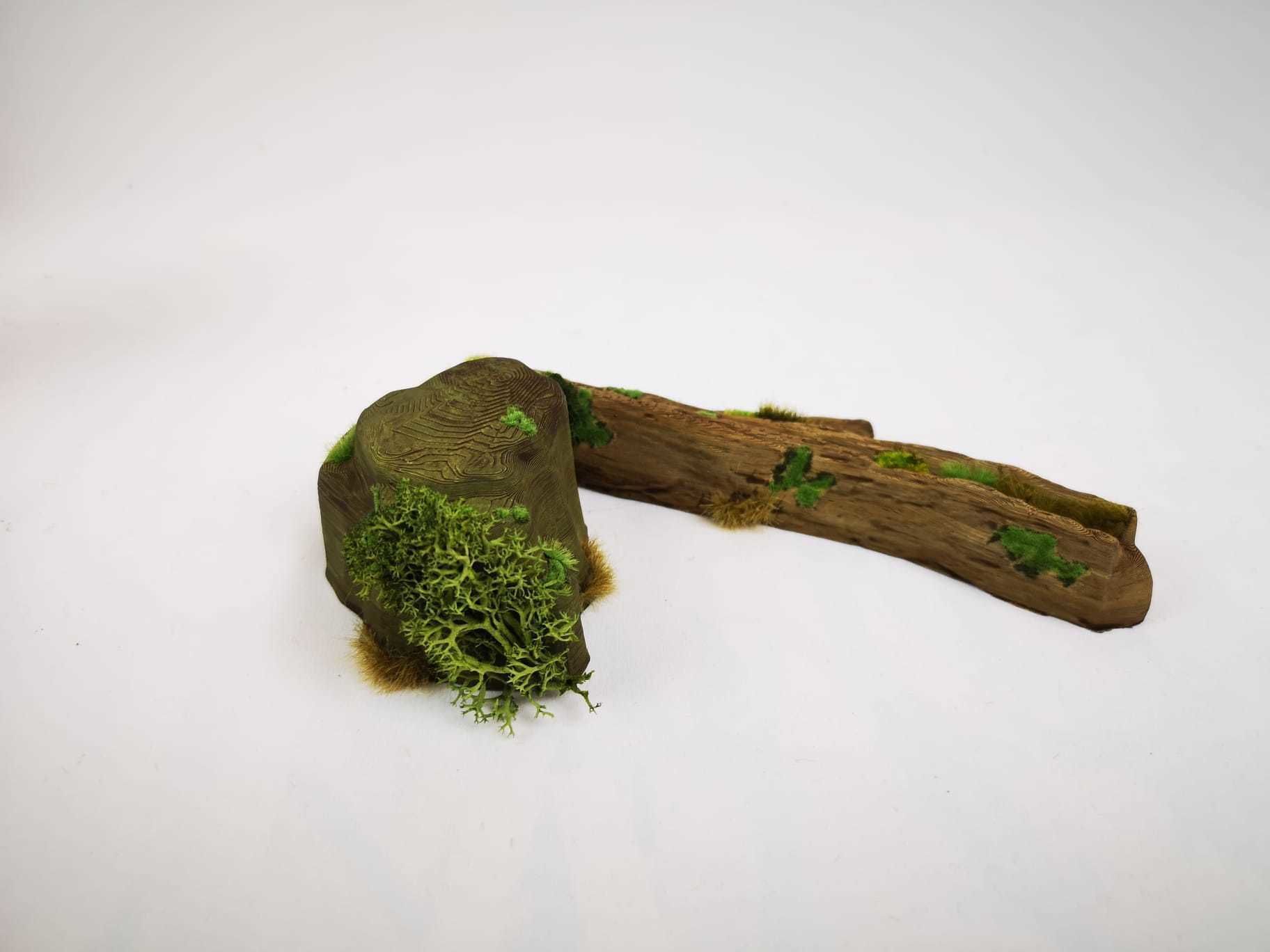 30STL Swamp Skirmish Set 3d printable Legion wargaming terrain  Free 3D print model_22