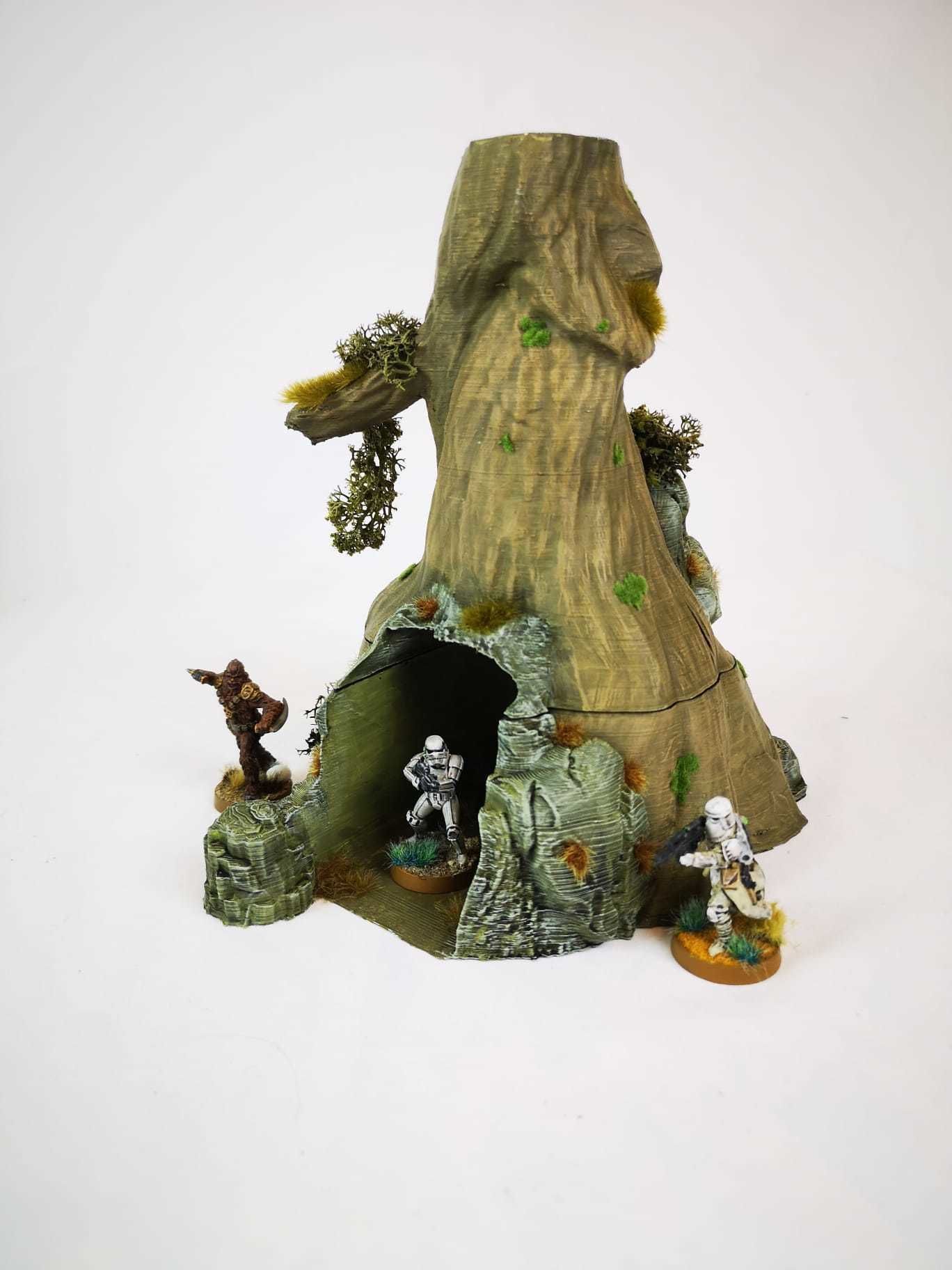 30STL Swamp Skirmish Set 3d printable Legion wargaming terrain  Free 3D print model_53