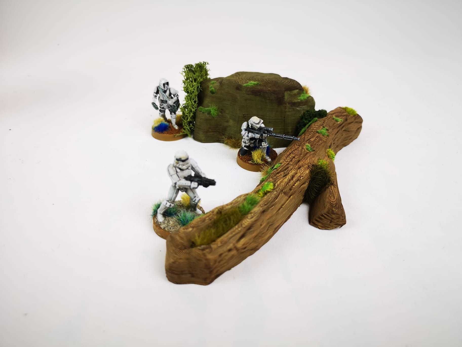 30STL Swamp Skirmish Set 3d printable Legion wargaming terrain  Free 3D print model_20