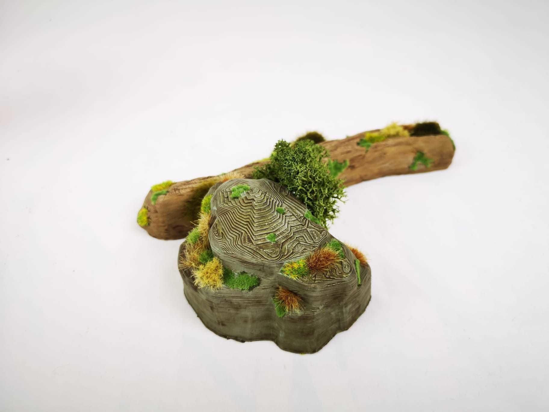 30STL Swamp Skirmish Set 3d printable Legion wargaming terrain  Free 3D print model_23