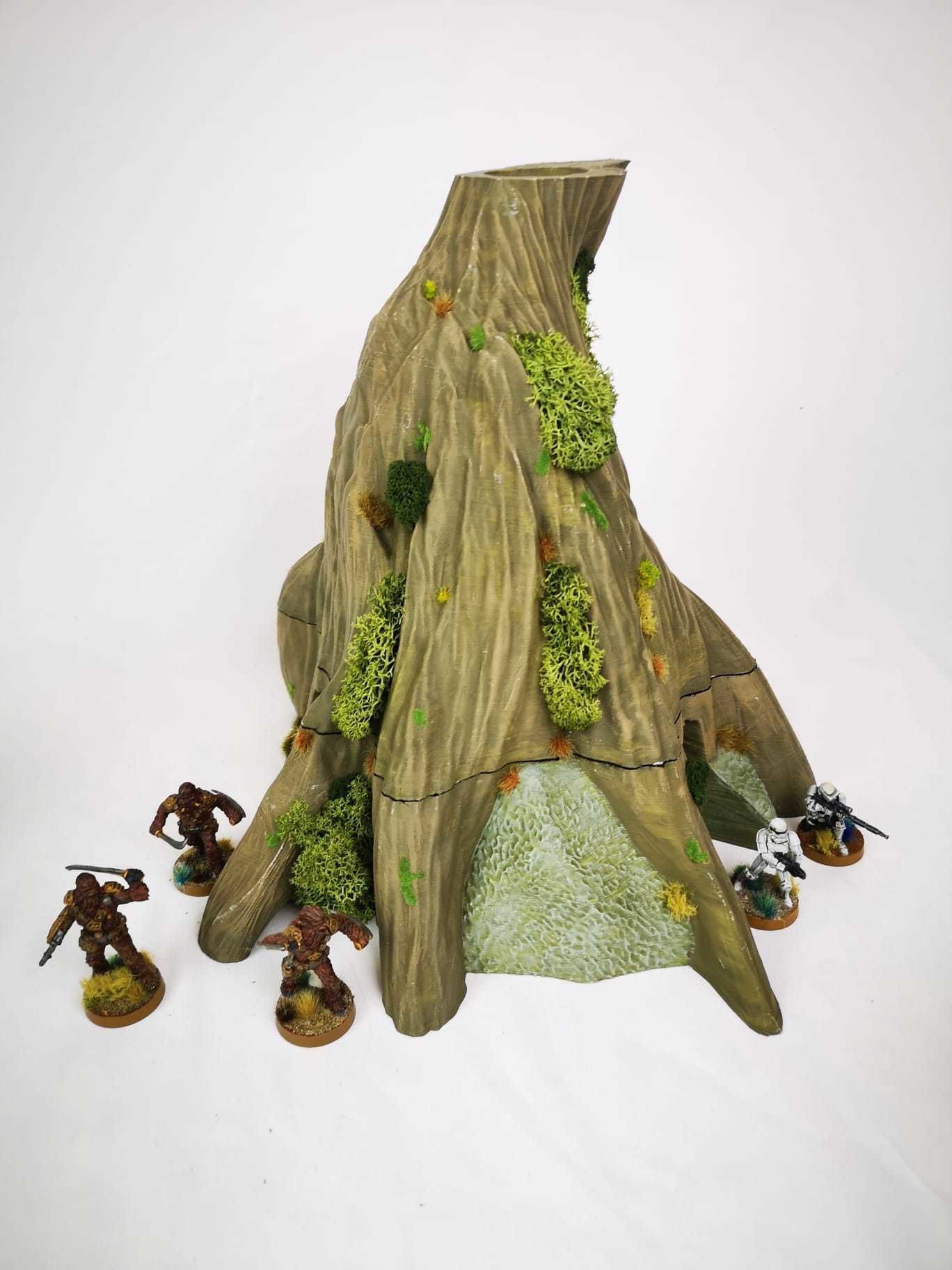 30STL Swamp Skirmish Set 3d printable Legion wargaming terrain  Free 3D print model_4