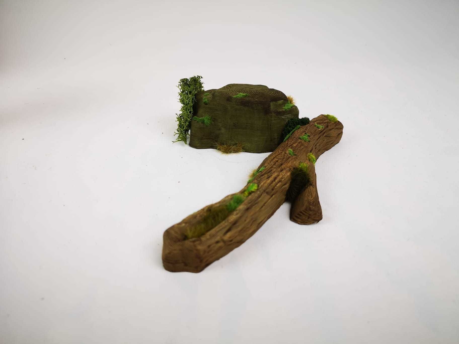 30STL Swamp Skirmish Set 3d printable Legion wargaming terrain  Free 3D print model_21