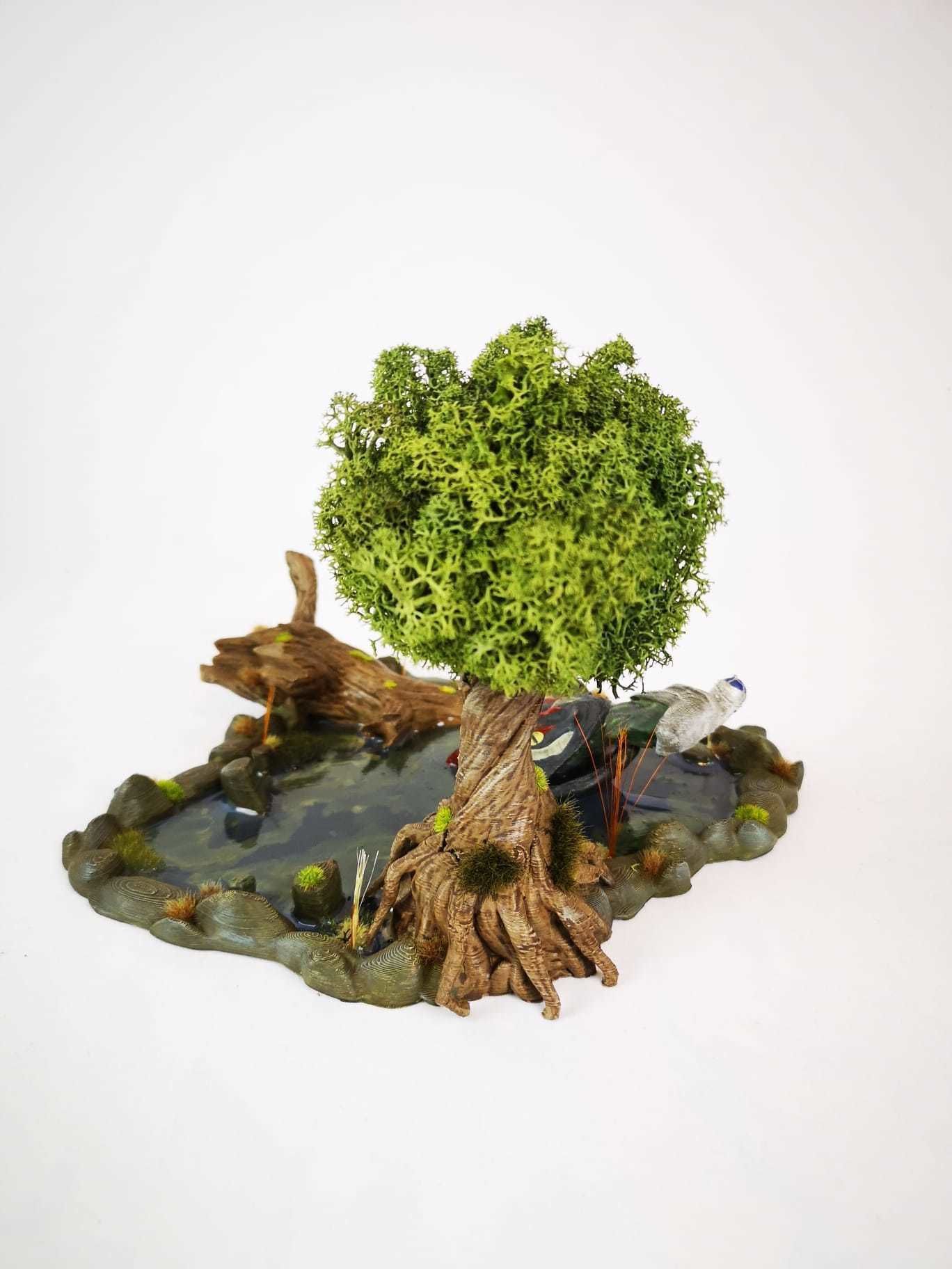 30STL Swamp Skirmish Set 3d printable Legion wargaming terrain  Free 3D print model_34