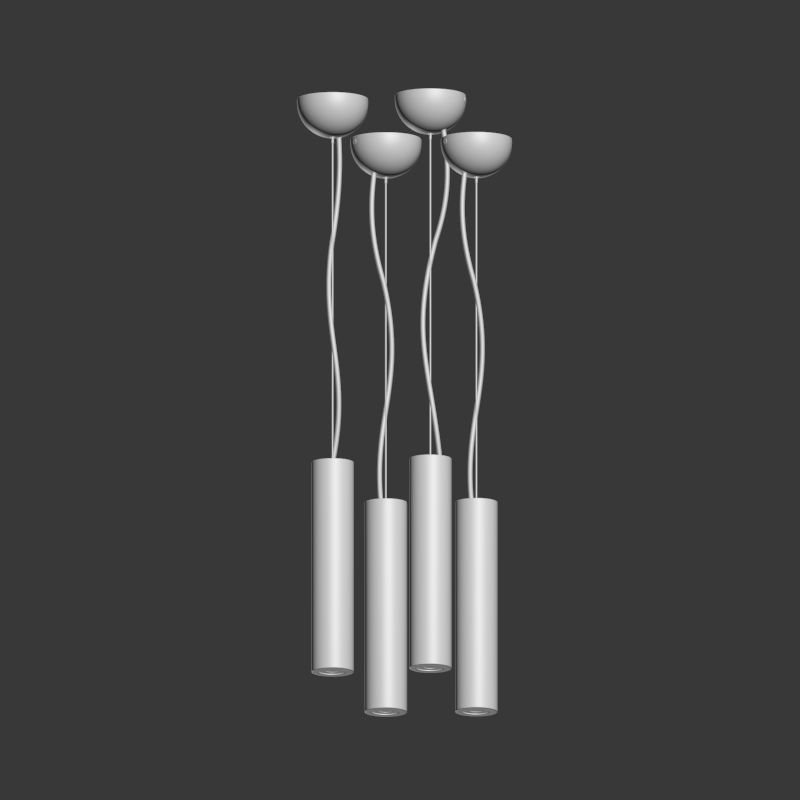 Fixture Lamp 1964 1P Pendenti 3D model_2