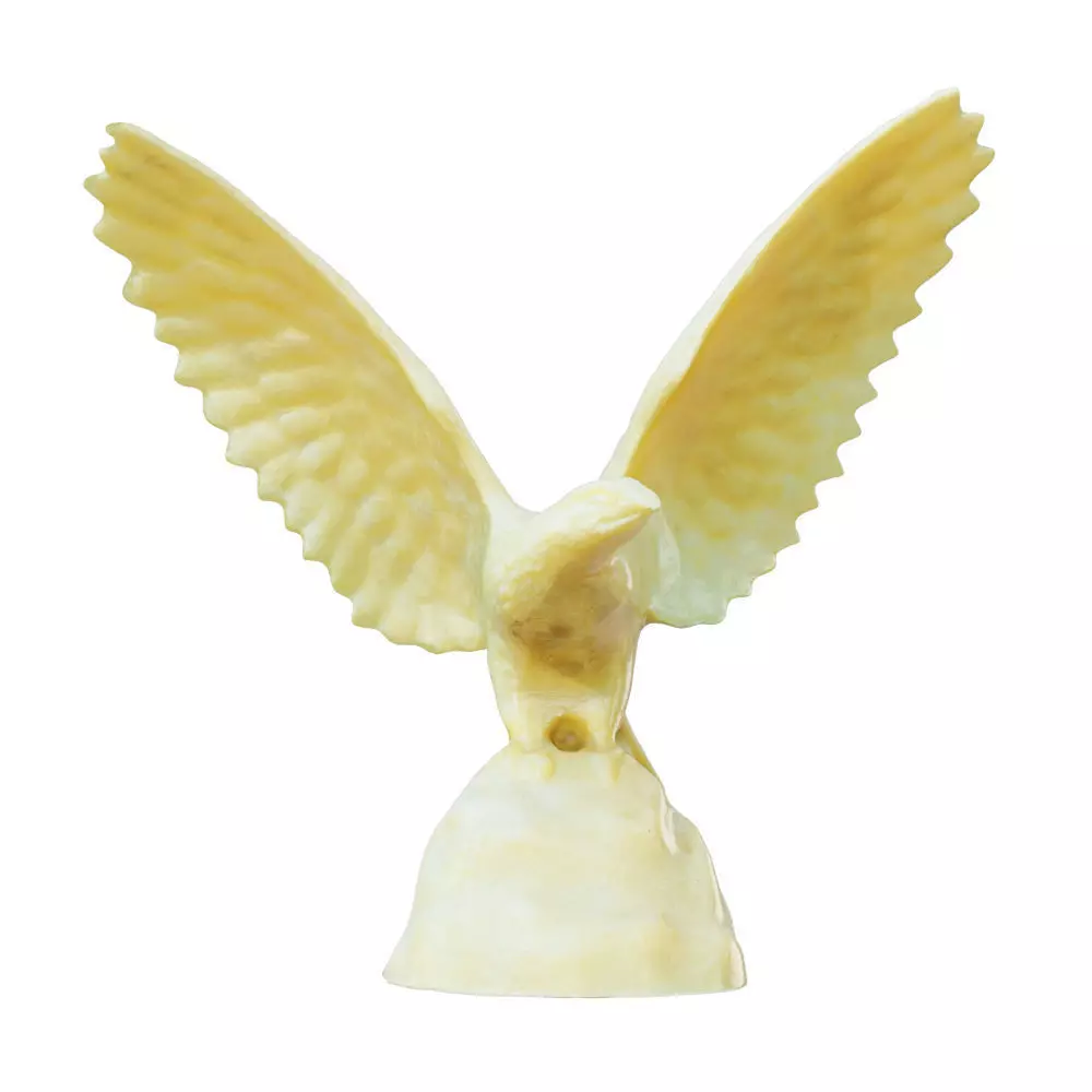 Decorative Hawk Figurine 3D model_0