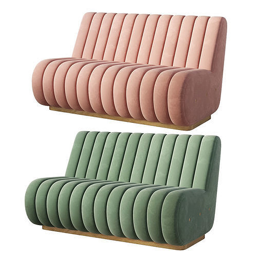 Sophia 3 Seater Sofa Essentialhome 3D model