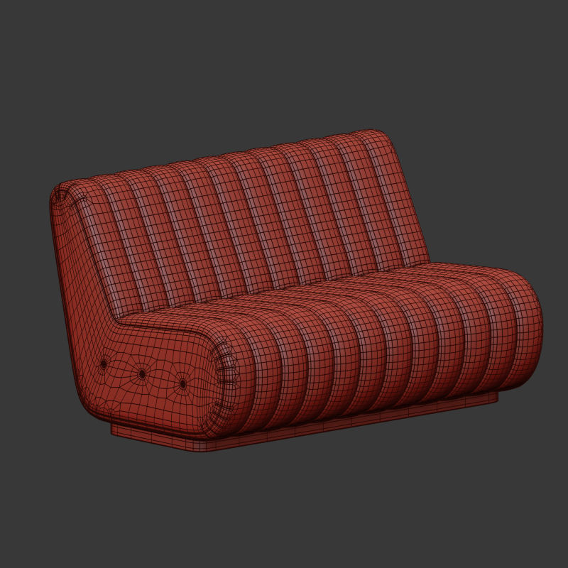Sophia 3 Seater Sofa Essentialhome 3D model_4
