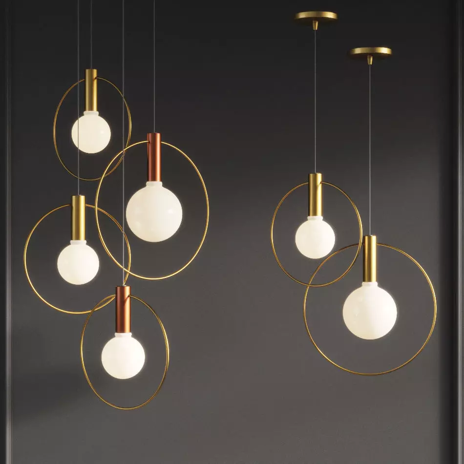 Aura radial cluster Ladies and gentlemenstudio 3D model_0