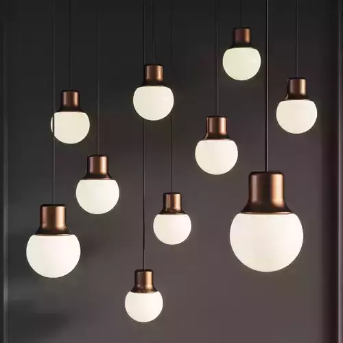 Mass Pendant Light Cooper Andtradition