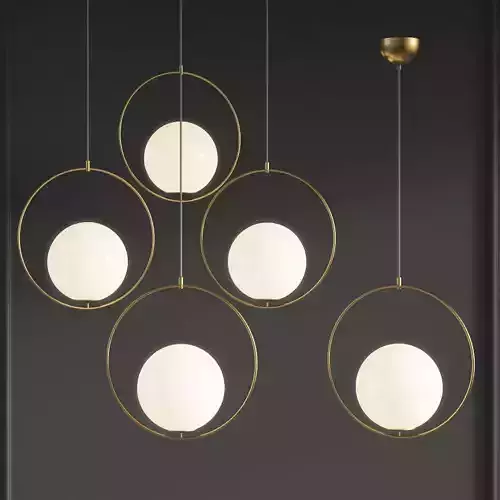 Suspension Pendant light Brass PL372
