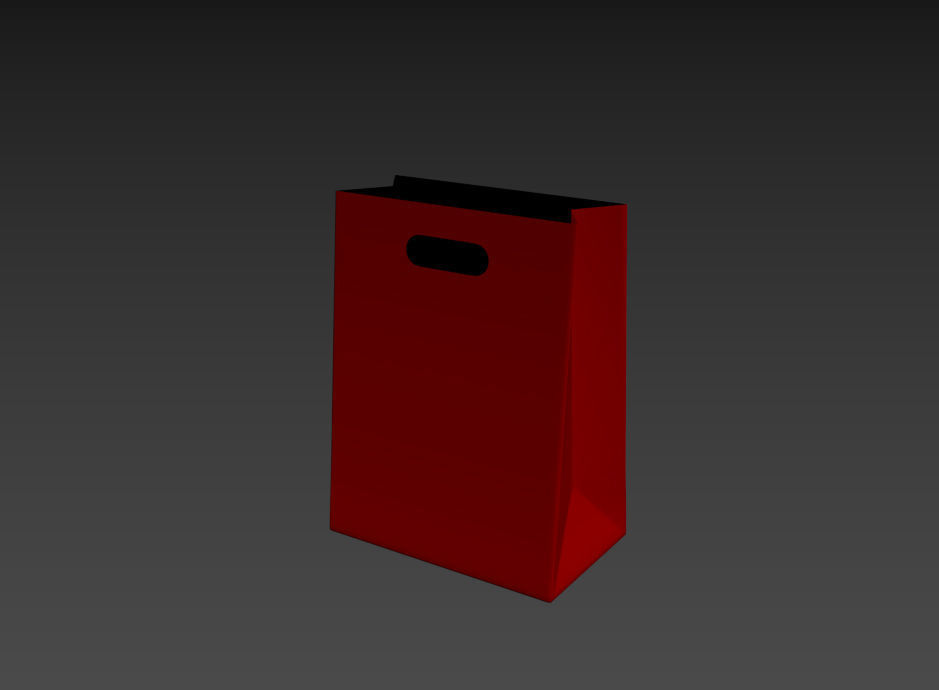 Shopping Bag 3D model_7