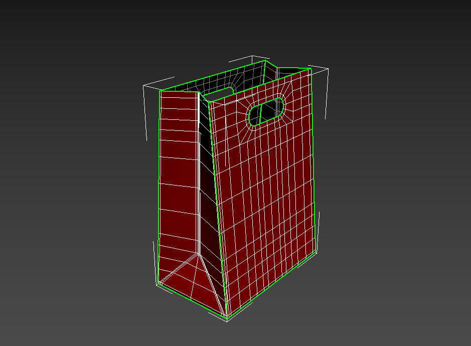 Shopping Bag 3D model_16