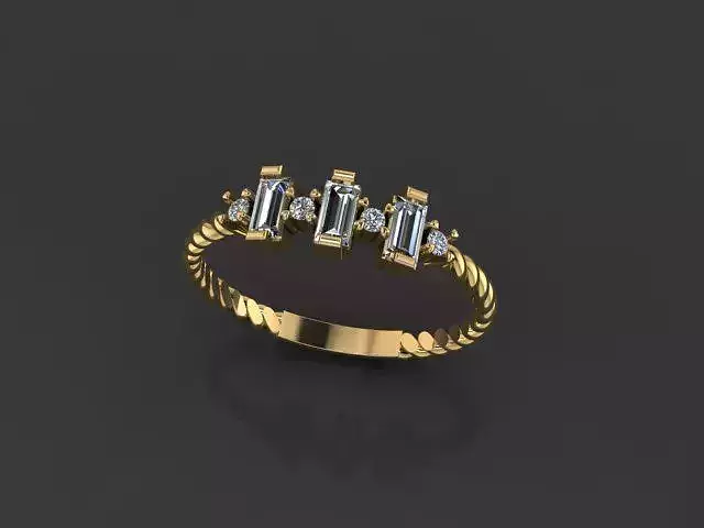 baguette ring
