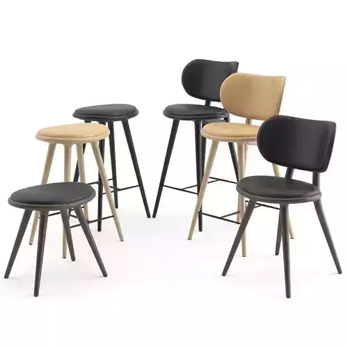 Chairs and Stools Collection by Mater