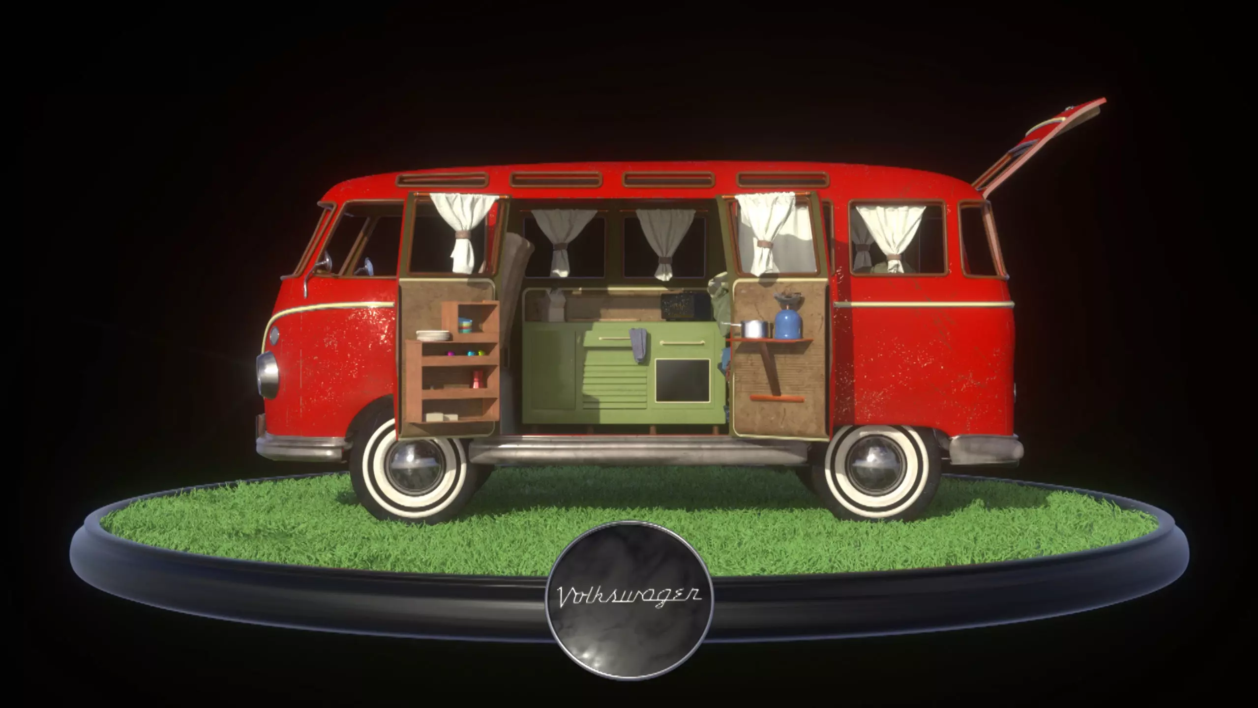 Volkswagen VAN Free 3D model