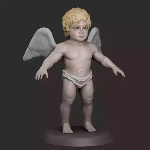 Cherub Baby Angel 3D print model