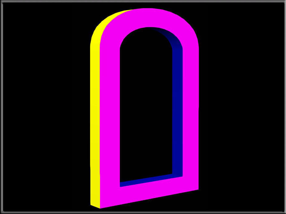 Segmental Arch 03 Low-poly 3D model_4