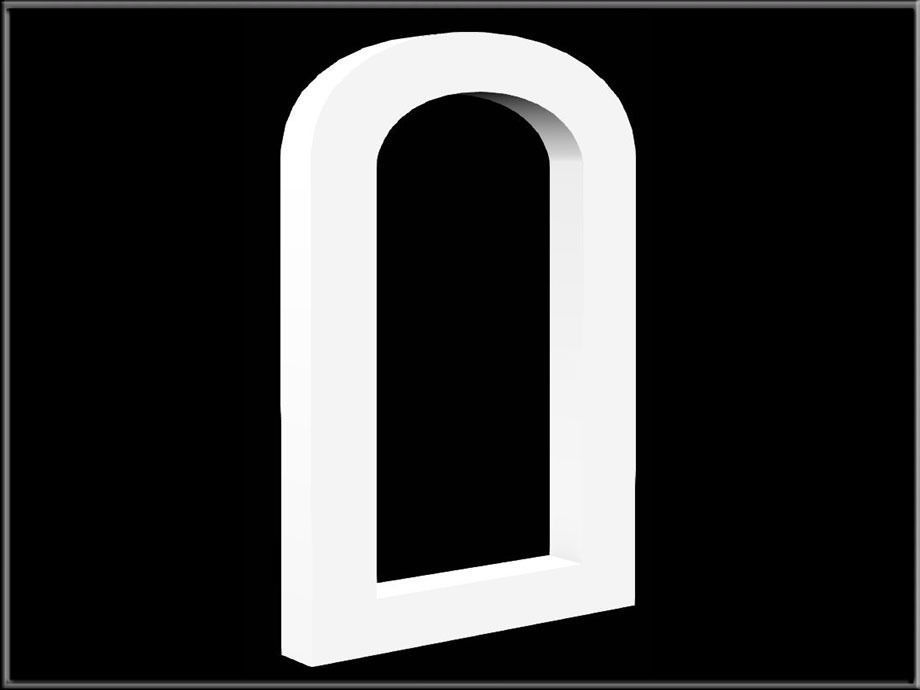 Segmental Arch 03 Low-poly 3D model_1